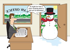 Law Office Snowman