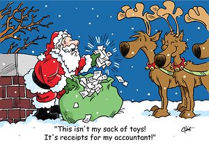 Accounting Santa