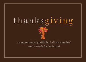 Thanksgiving Definition