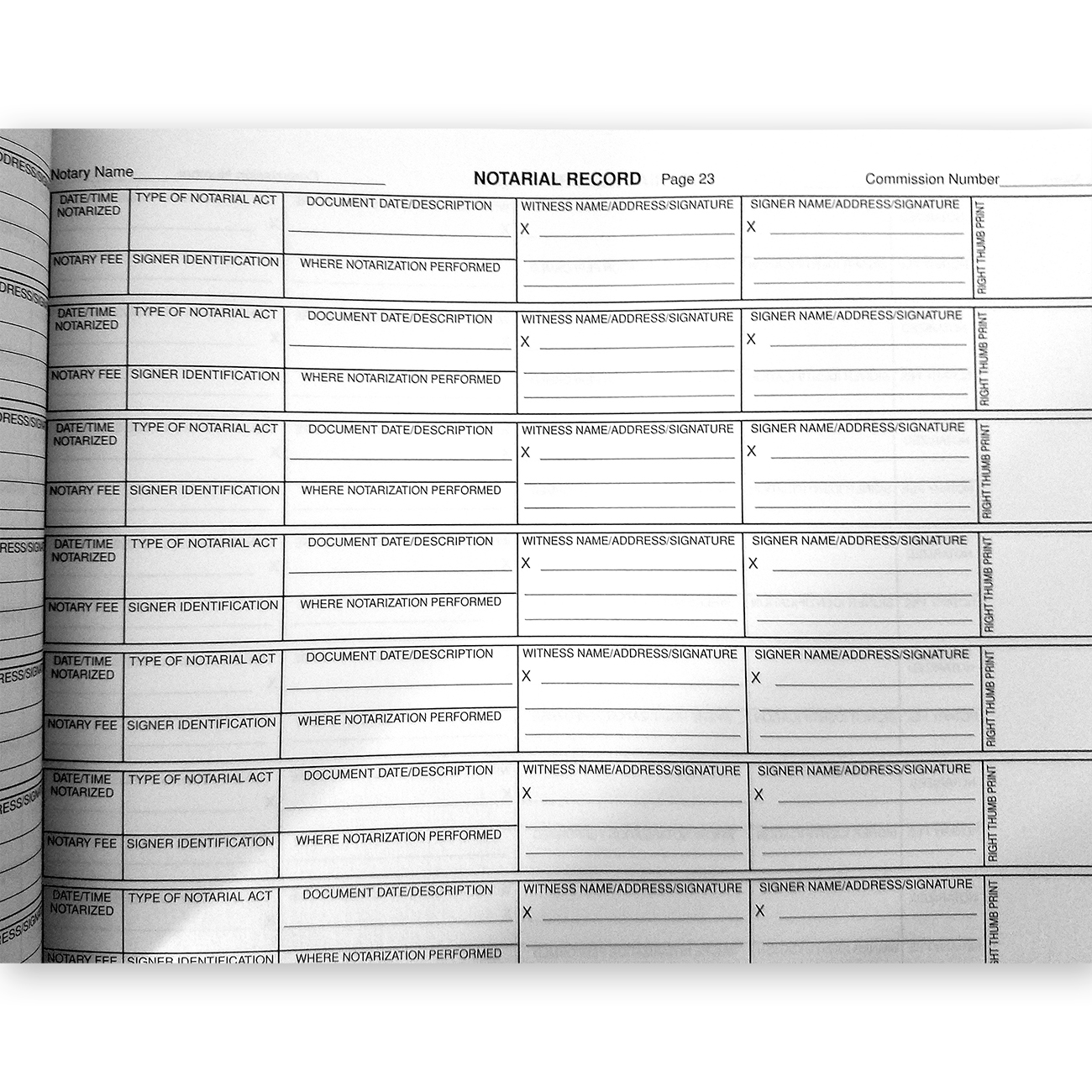 Notary Guide and Record Book