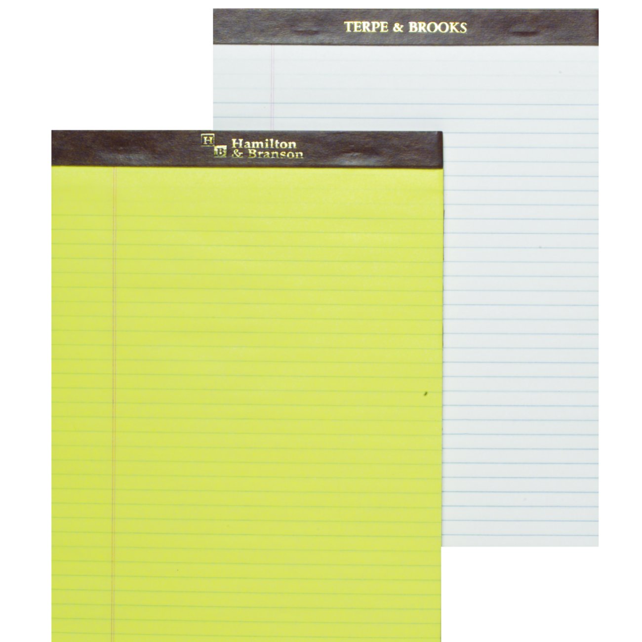 10 x Green Memory Aid A4 100 Page Notepads Refill Memo Lined Writing Legal Pads 