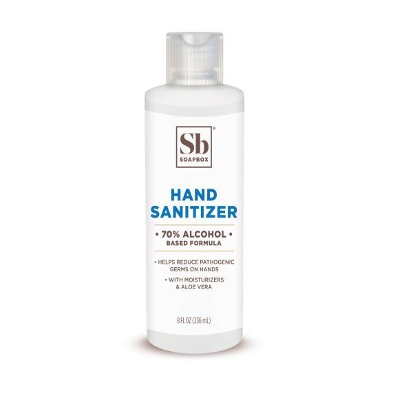 ON SALE!  Soap Box Hand Sanitizer