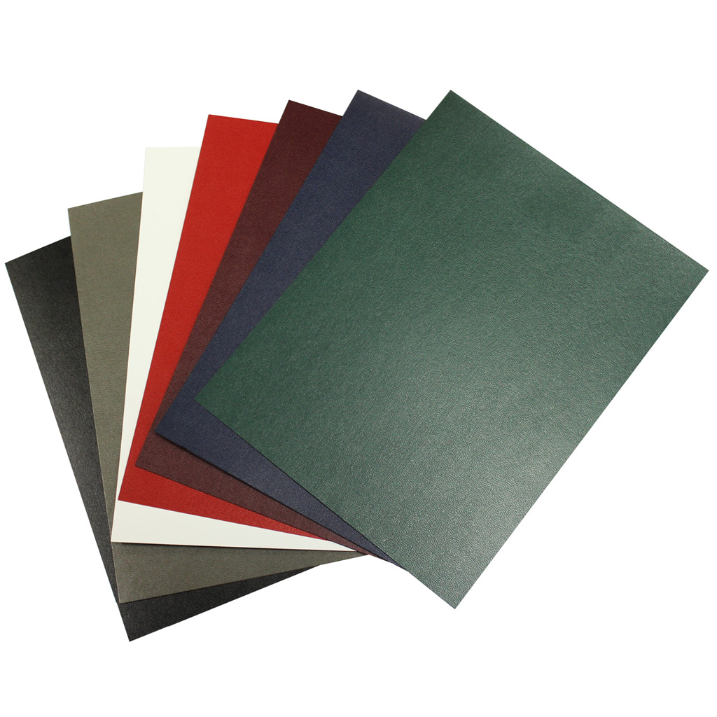 Premium Heavyweight Binding Covers, Square Corners 8 1/2" x 11", Maroon, Composition Cover Unpunched, Square Corners, Recycled, 15% PCW, 100/PK